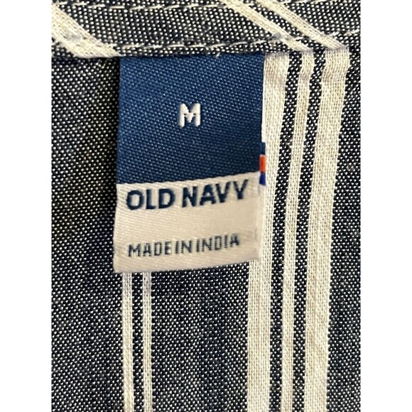 Old Navy Tiered LS Midi Beth Dutton Dress Grandmacore Prairie Cottagecore Sz M - Picture 4 of 11